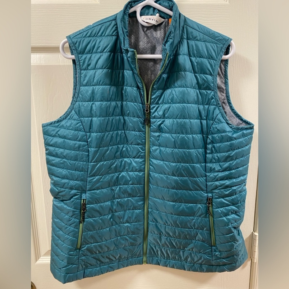 Orvis Deep Teal Quilted Jacket